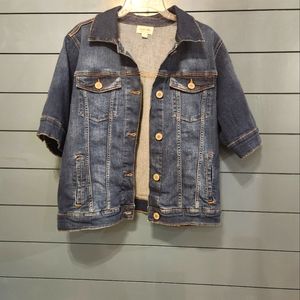 Short sleeved Jean Jacket